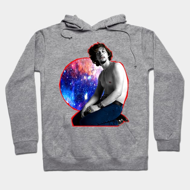 Adam Driver Hoodie by austyndelugoart